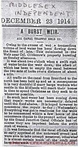 Middlesex Independent, December 23 1914