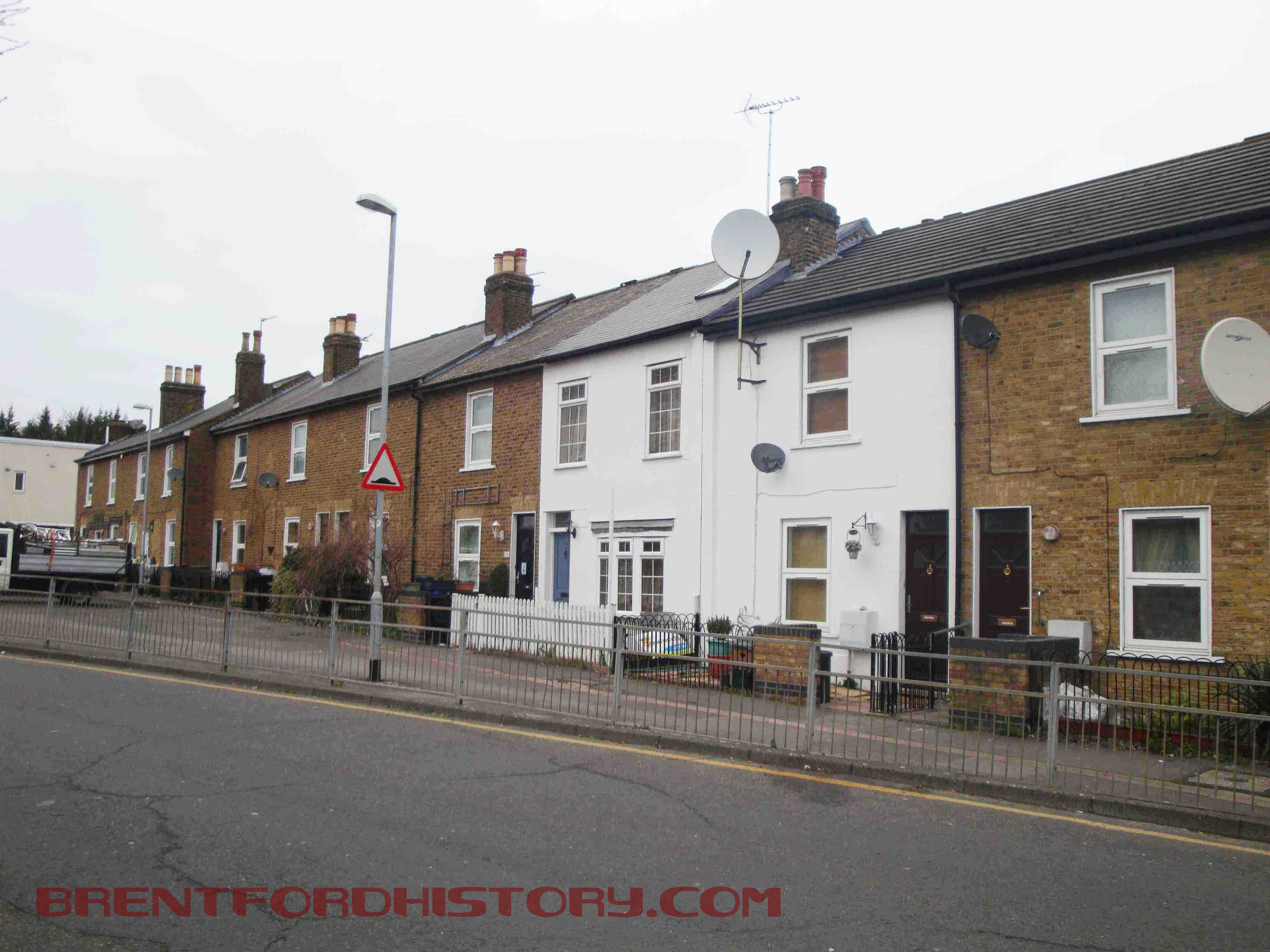 Green Dragon Lane Cottages The History of Brentford
