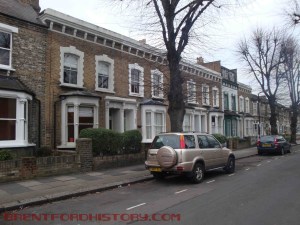 Hamilton Road terrace
