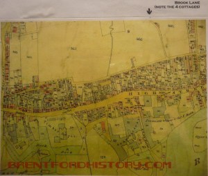 1841 Tithe Map of Brentford