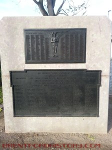 First World War memorials