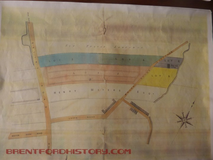 Between Brook Road and Ealing Road North of railway