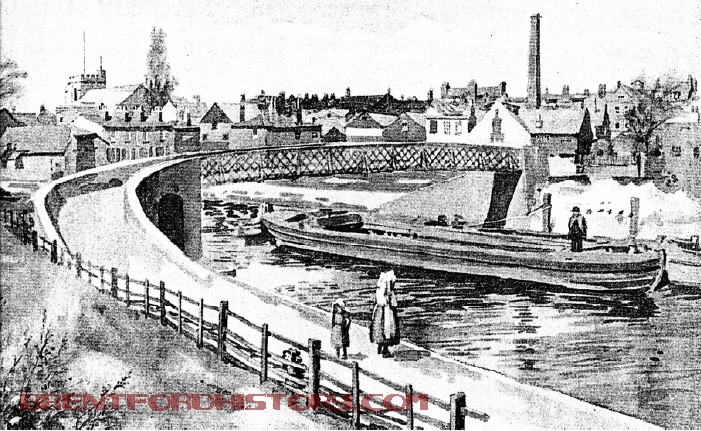 turnover bridge north to workhouse dock Chiswick Library – The History ...